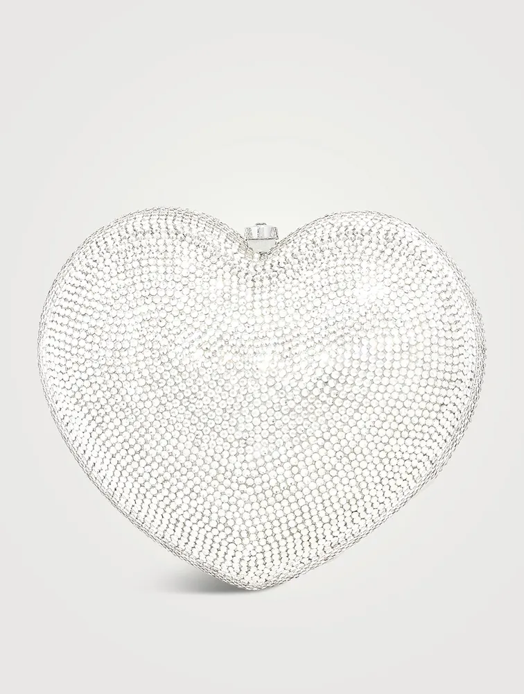 L'Amour Petit Coeur Crystal Clutch