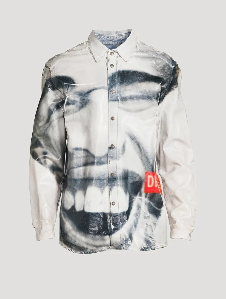 Face Denim Shirt