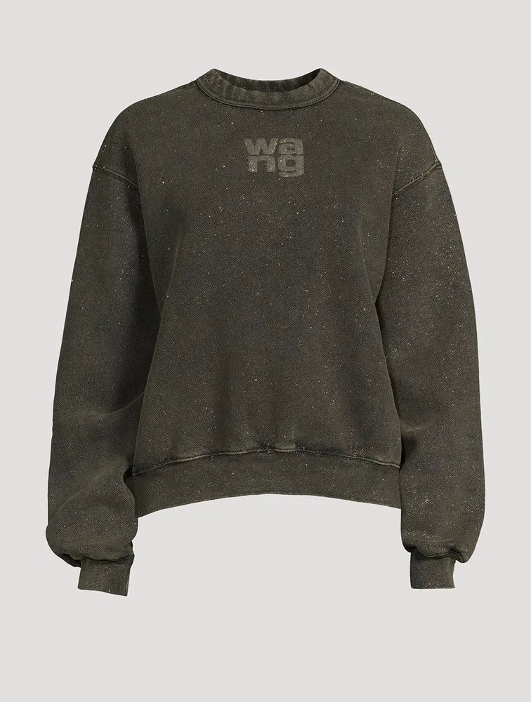 Glitter Essential Terry Sweatshirt