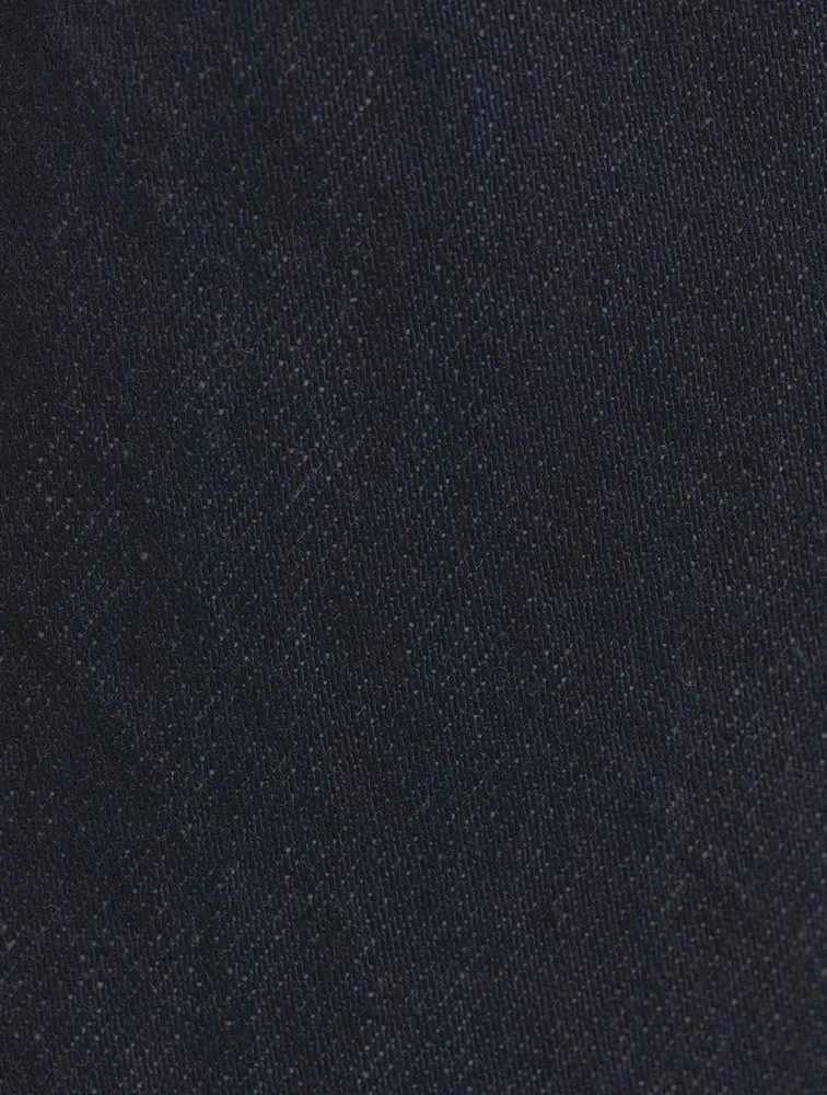 Denim Midi Skirt