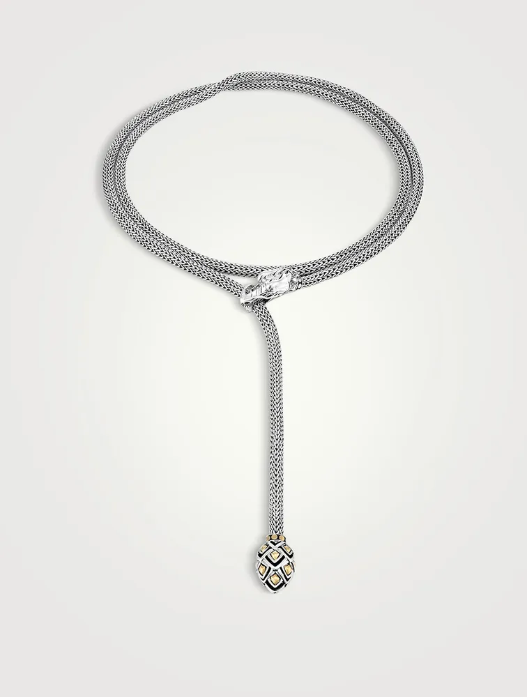 Legends Naga Lariat Necklace