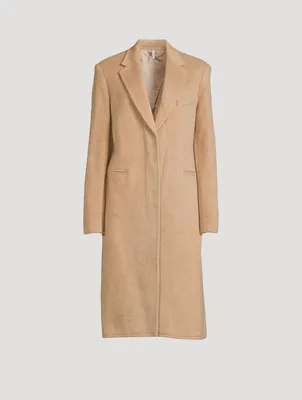 Wool-Blend Coat