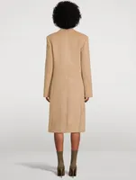 Wool-Blend Coat