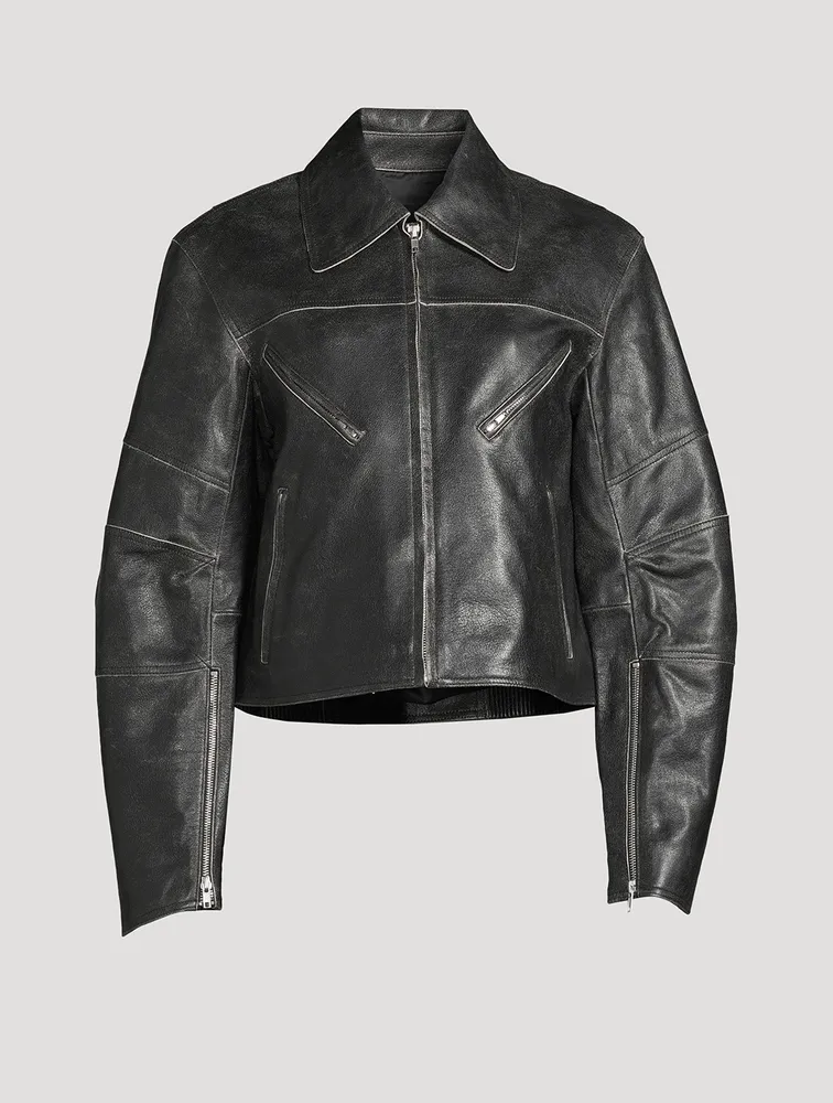 Leather Biker Jacket