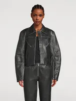 Leather Biker Jacket
