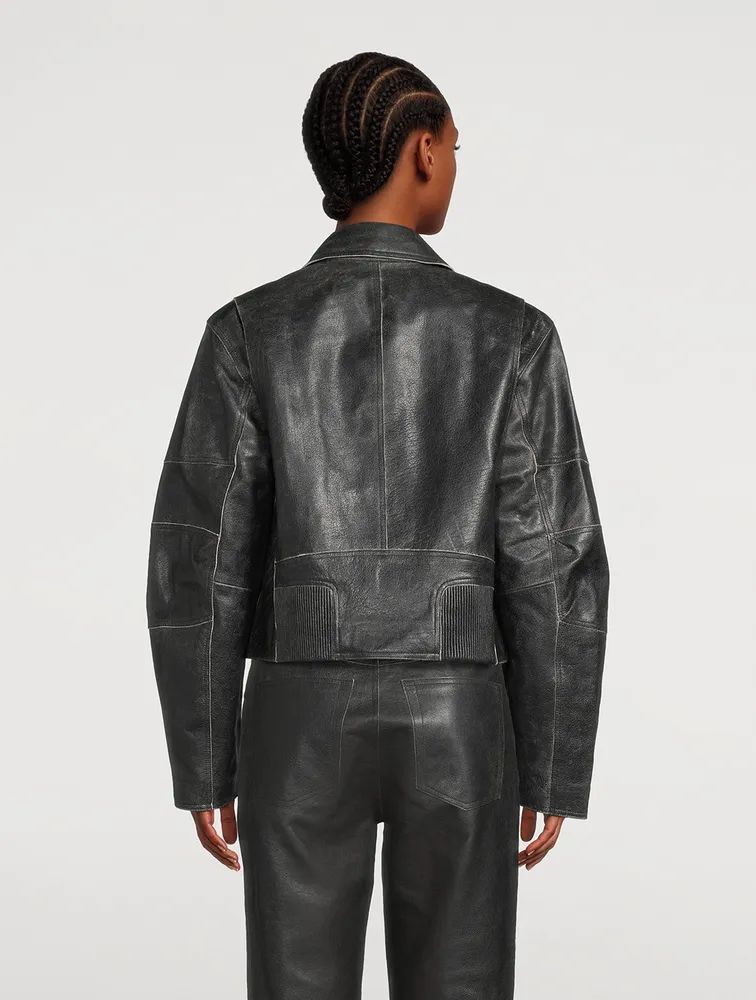 Leather Biker Jacket