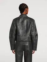 Leather Biker Jacket
