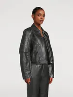 Leather Biker Jacket
