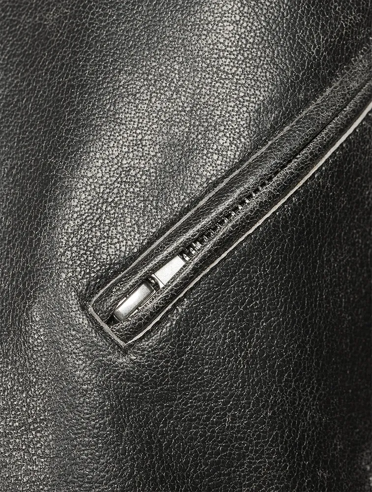 Leather Biker Jacket