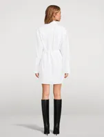 Tie-Waist Shirt Dress