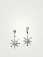 Nysa Starburst Drop Earrings