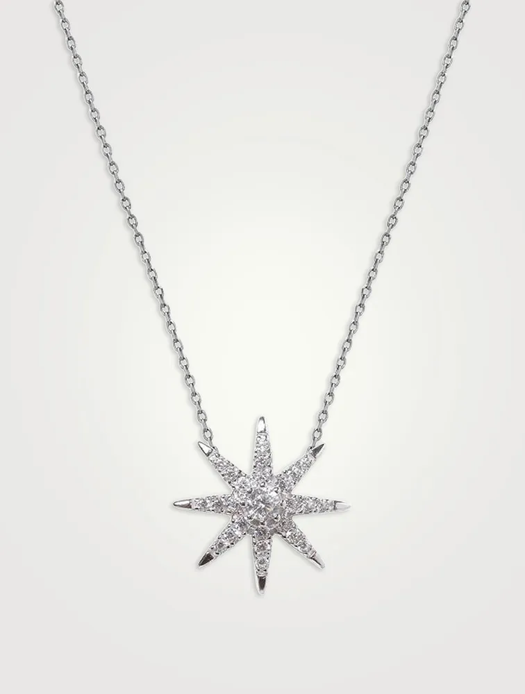 Atrias Starburst Pendant Necklace