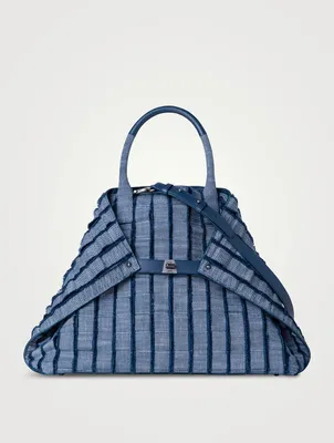 Medium Ai Denim Tote Bag