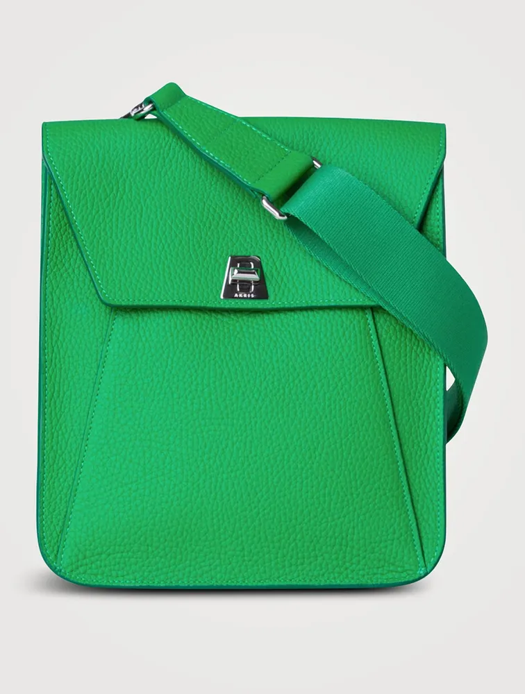 Little Anouk Leather Messenger Bag