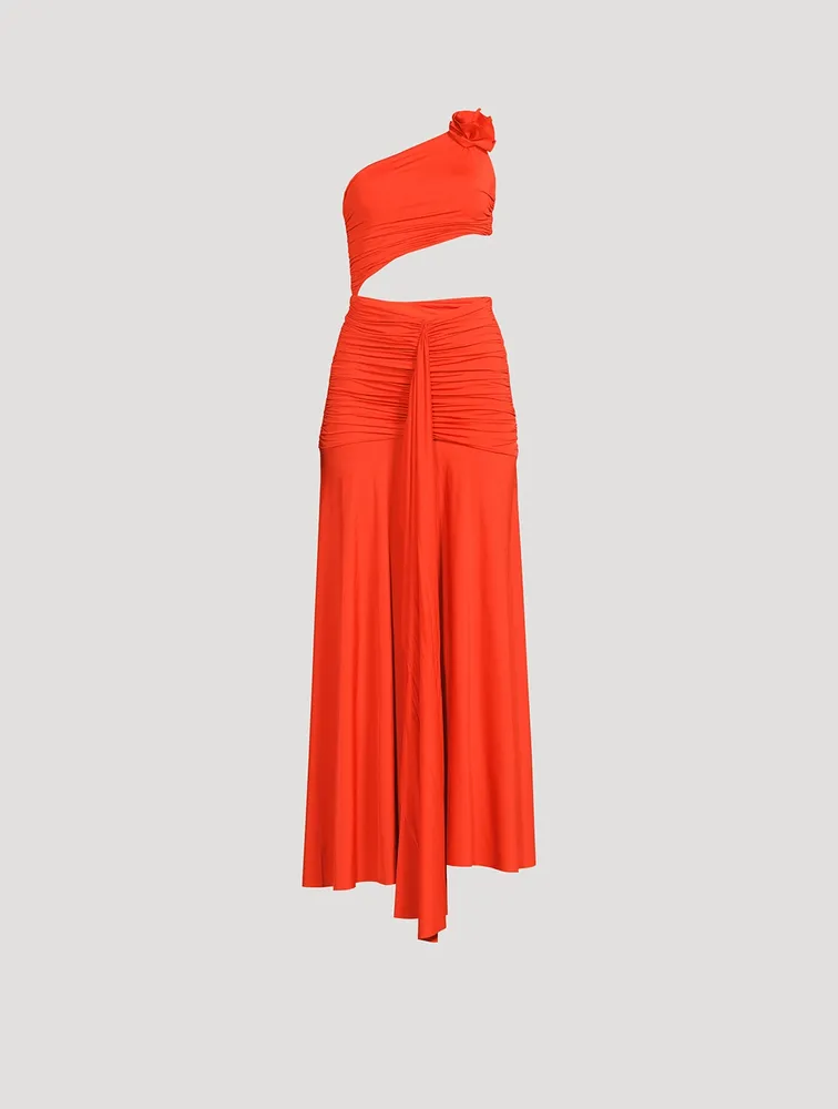 Fermina One-Shoulder Gown