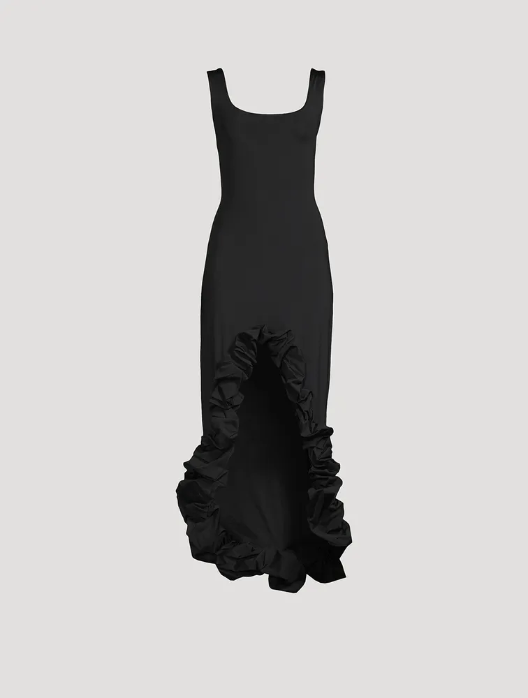Garita Ruffle Long Dress