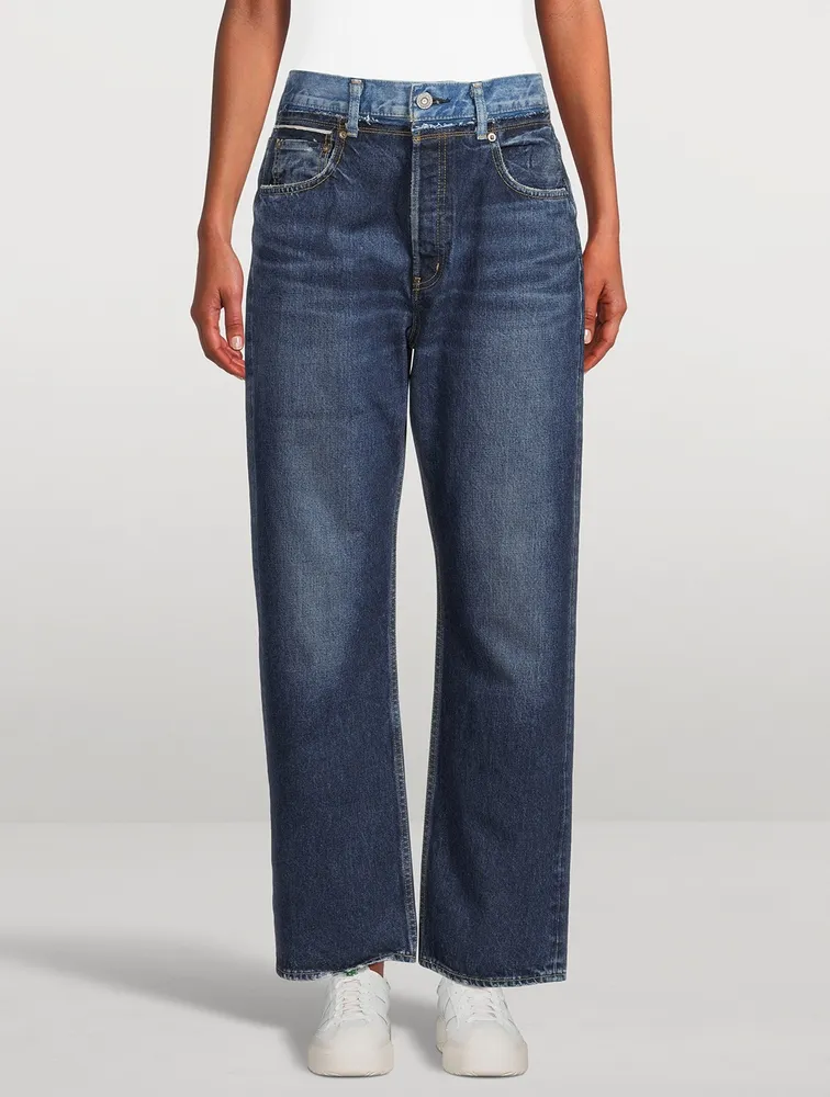 Boulder Wide-Leg Jeans