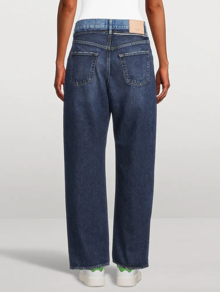 Boulder Wide-Leg Jeans