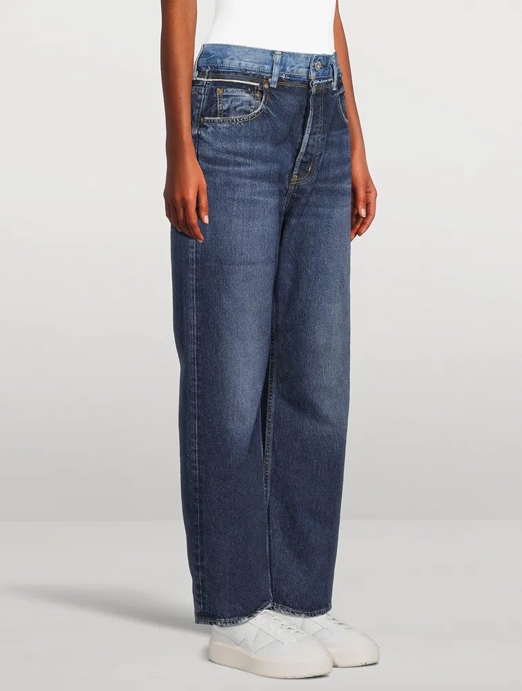Boulder Wide-Leg Jeans