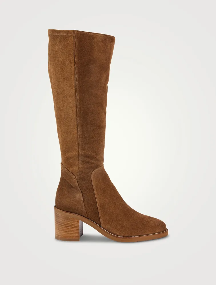 Jasmina Suede Knee-High Boots