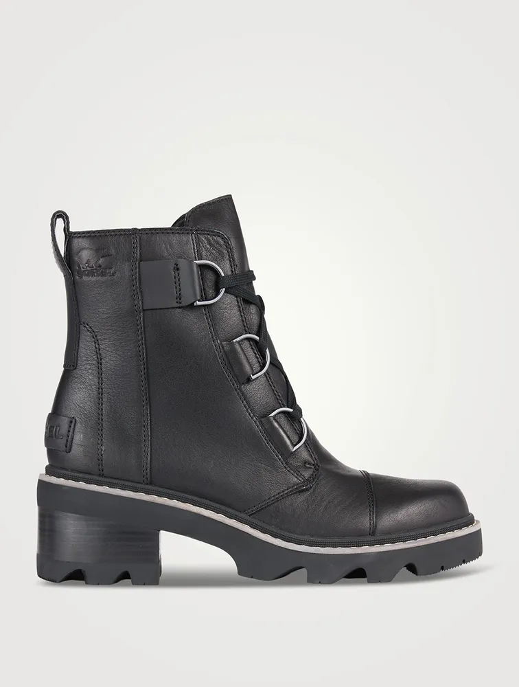 Joan Now™ Leather Ankle Boots