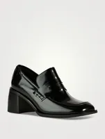 Patent Leather Penny Loafers