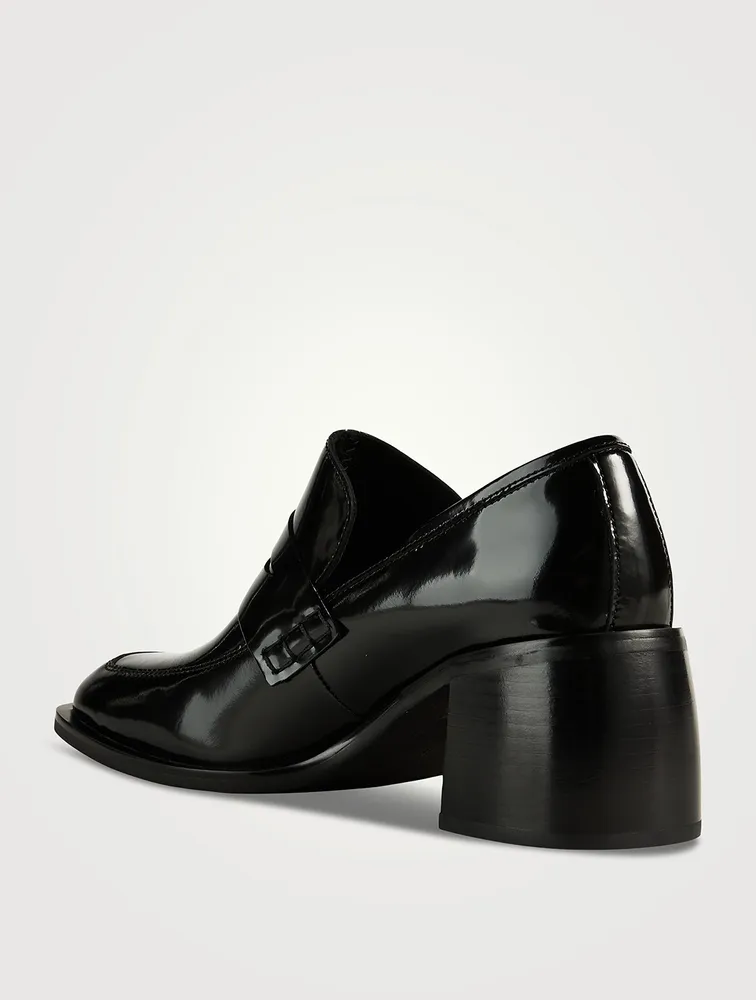 Patent Leather Penny Loafers