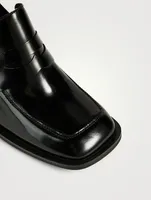 Patent Leather Penny Loafers