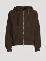 La Maille Seville Wool Zip Hoodie