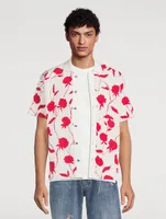 La Chemise Maille Rosa Jacquard Shirt