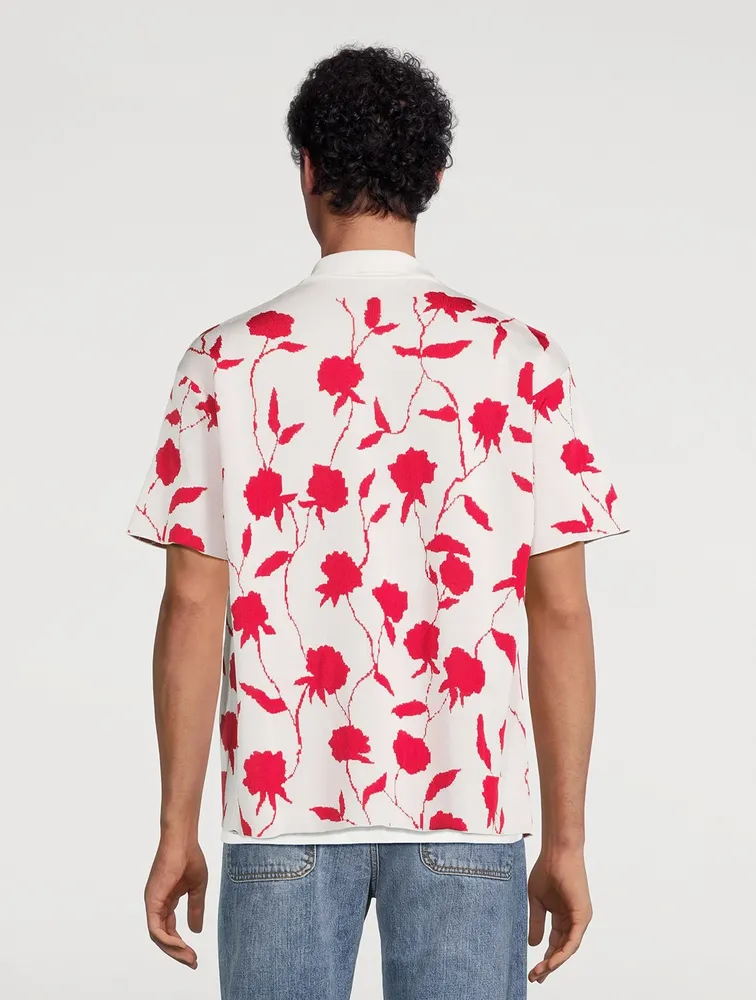La Chemise Maille Rosa Jacquard Shirt
