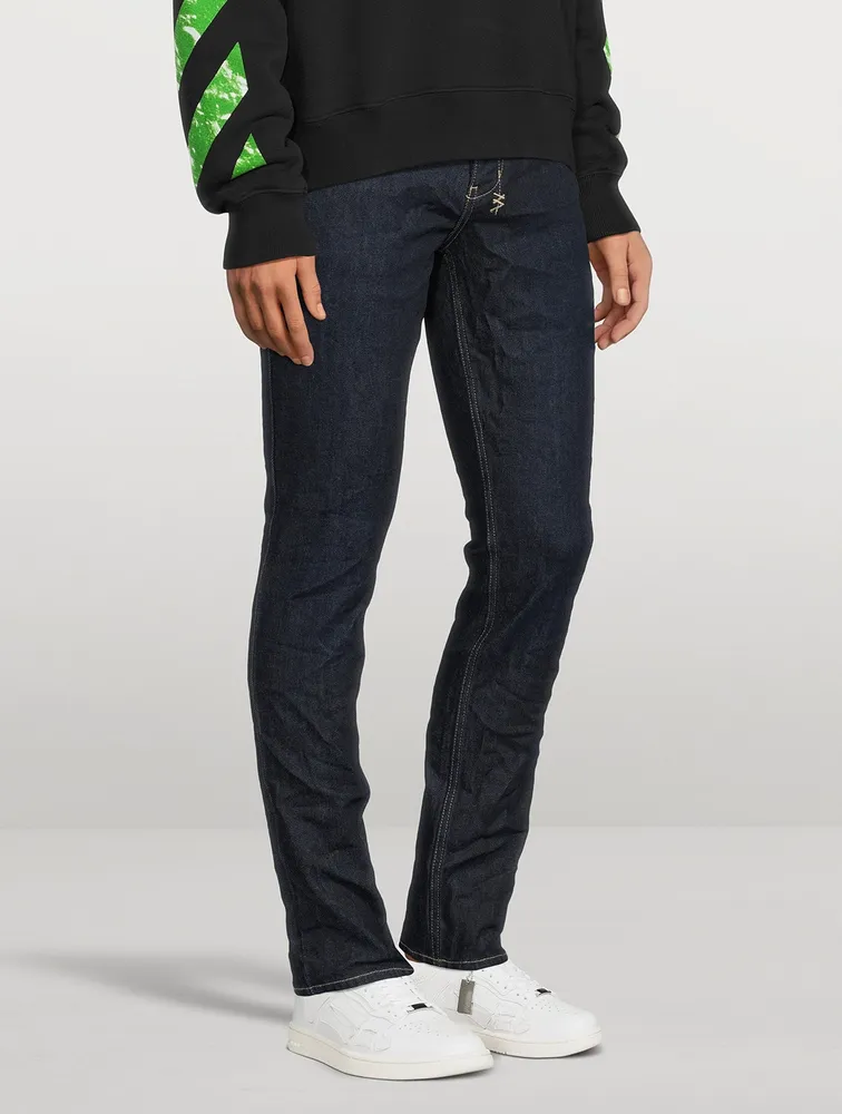 Chitch Rinsed Tapered Slim-Fit Jeans