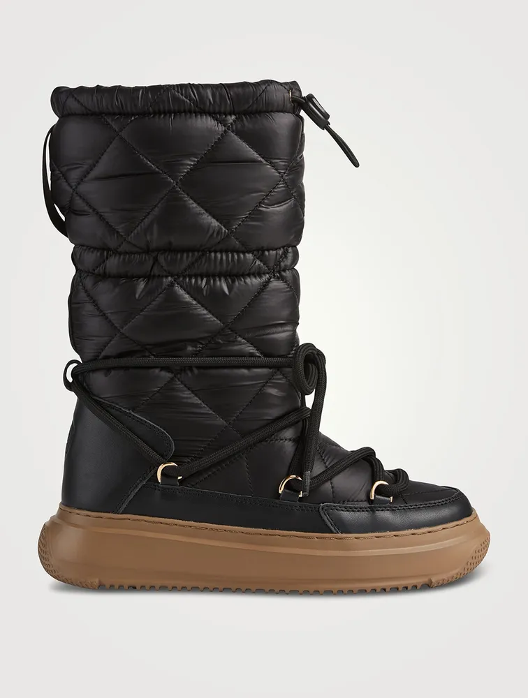 Gravita Nylon Knee-High Boots