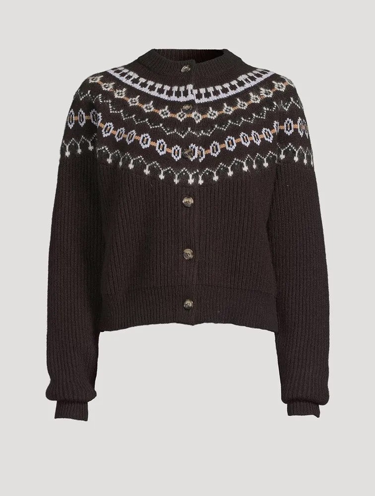 The Michaela Fair Isle Cardigan