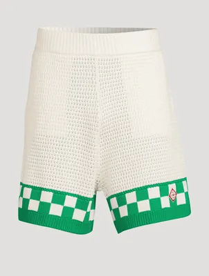 Knitted Crochet Shorts