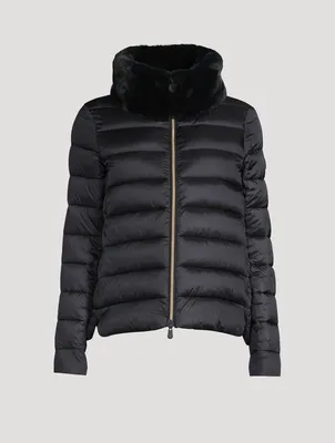 Mei Faux Fur-Trimmed Puffer Jacket