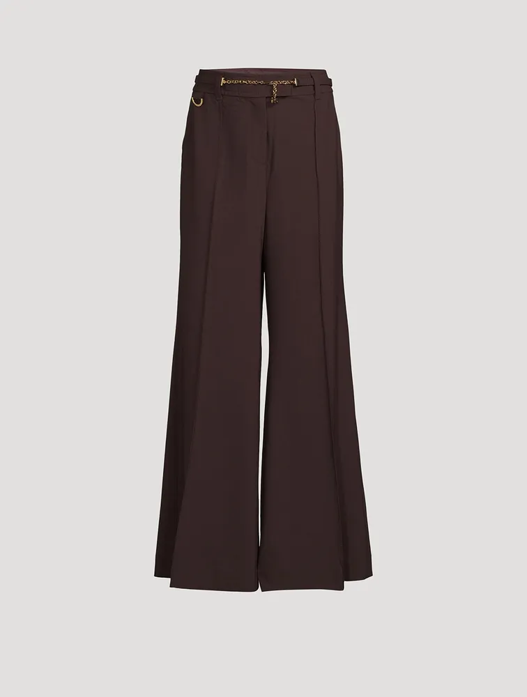 Luminosity Wide-Leg Trousers