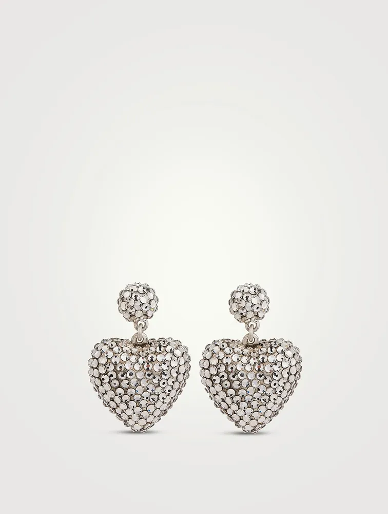 Heart And Soul Crystal Earrings