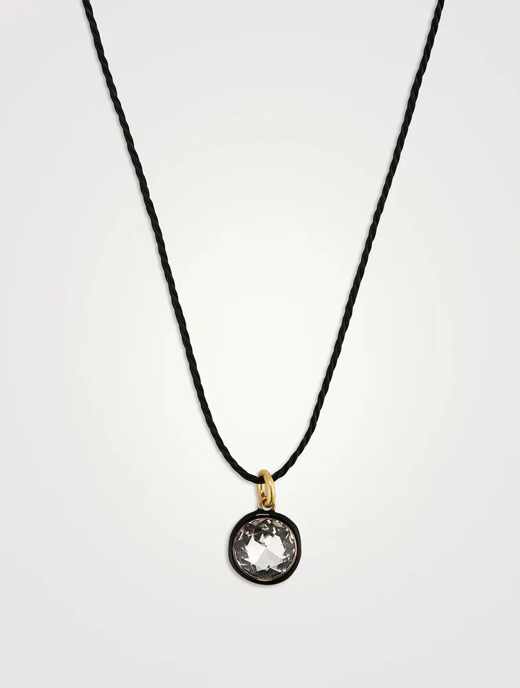 Back In Black Necklace
