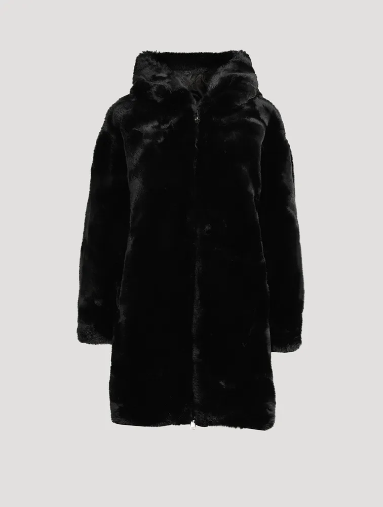 State Bunny Faux Fur Coat