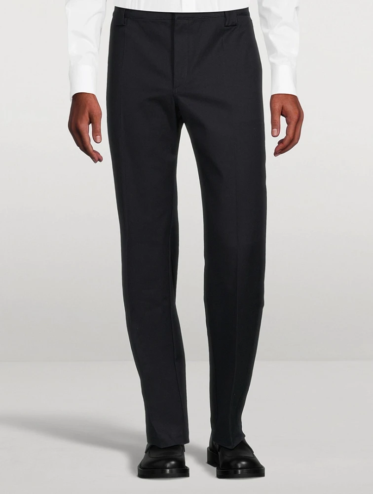 Rockstud Stretch Cotton Pants