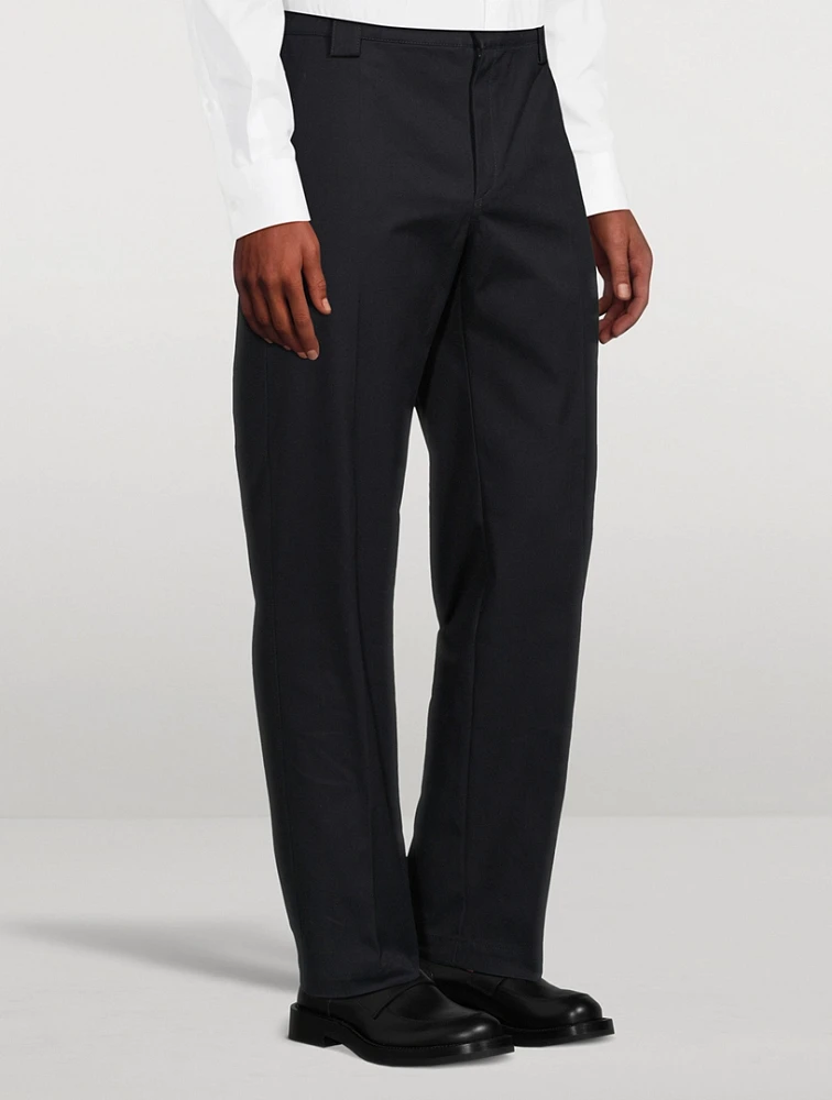 Rockstud Stretch Cotton Pants