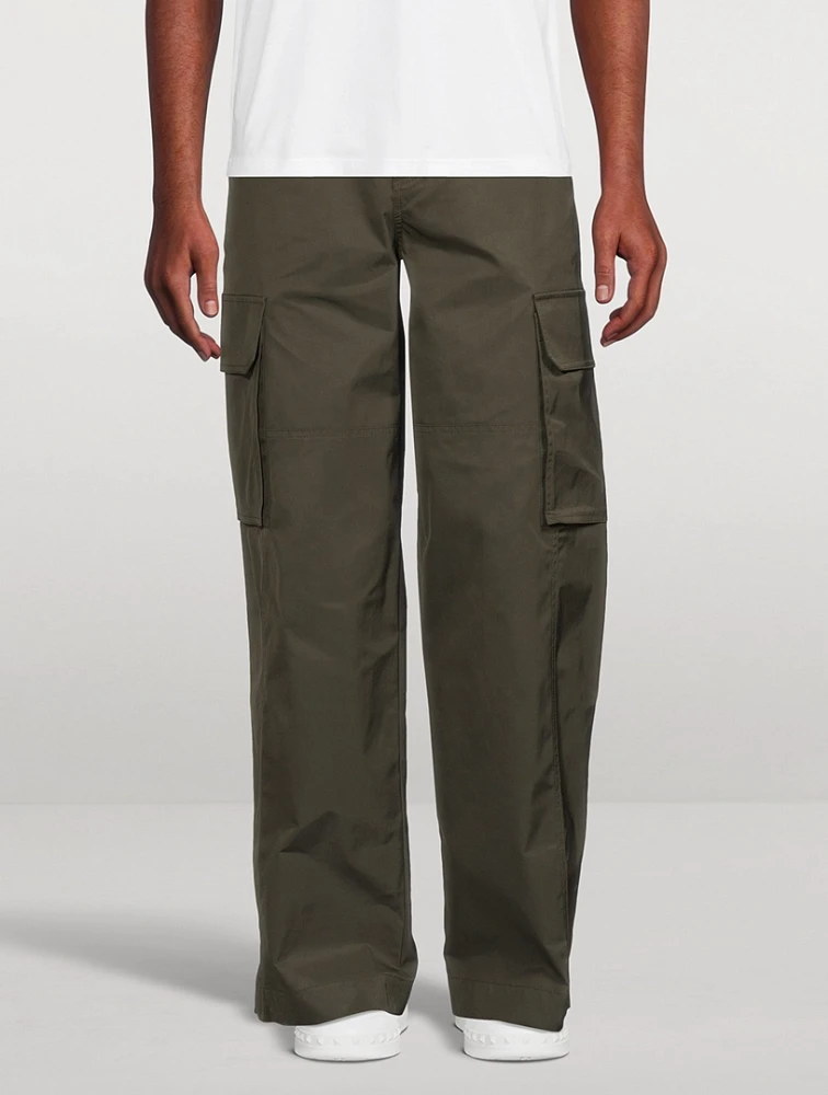 Straight-Leg Cargo Pants