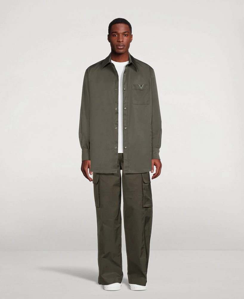 Straight-Leg Cargo Pants