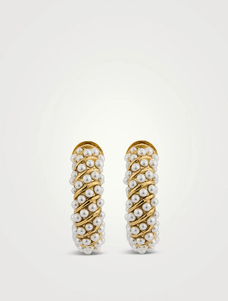 Candied Hoop Earrings