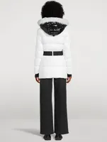 Cambria Sport Shearling-Trimmed Down Jacket