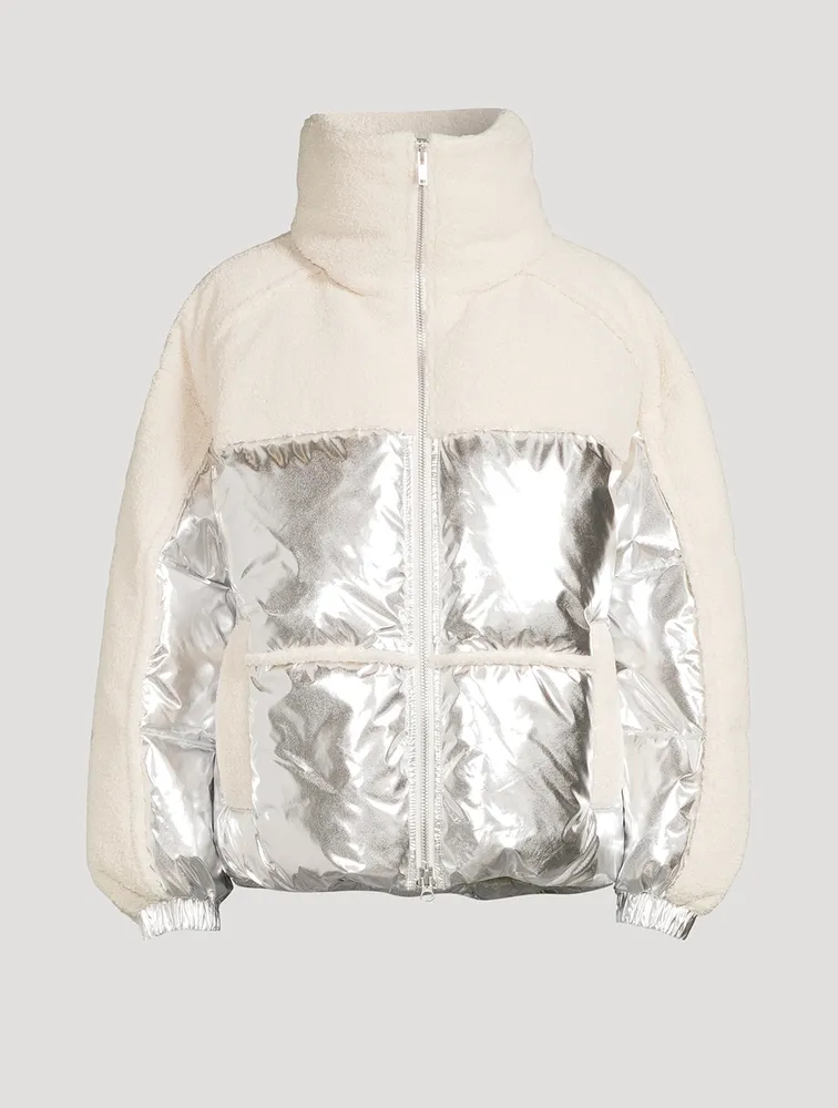 Elmira Sherpa Down Puffer Jacket