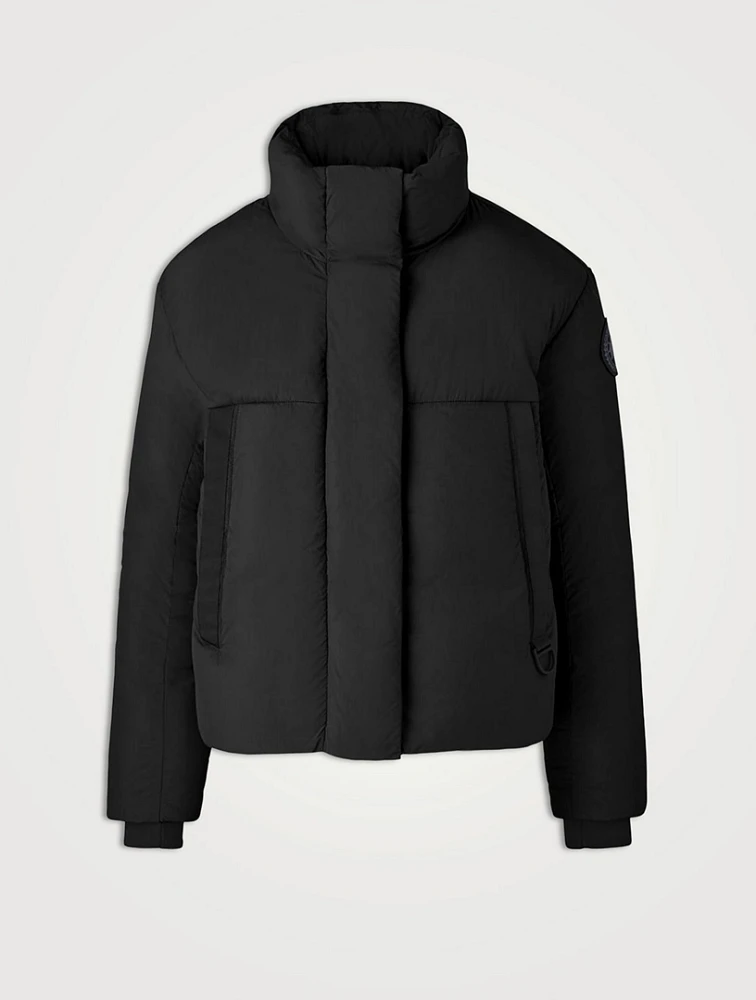 Junction Black Label Down Cropped Puffer Jacket