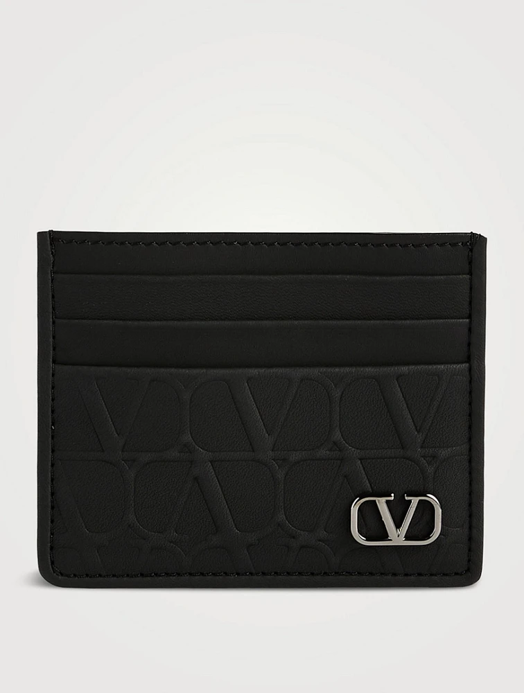 Toile Iconographe Leather Card Holder