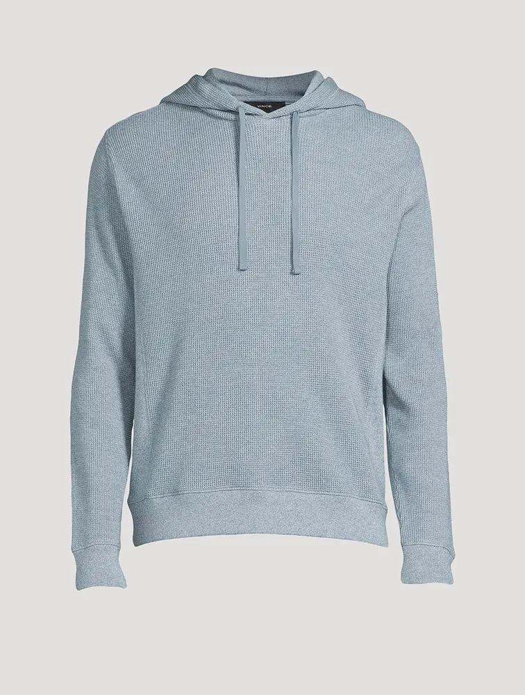 Mouliné Pima Cotton Thermal Hoodie